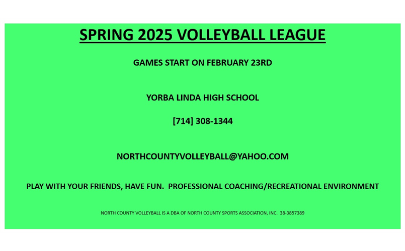 WELCOME TO SPRING 2025